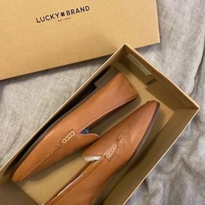 Lucky Brand Bejaz Leather Flat